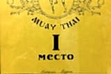 Чемпиона Костанайа по тайскому боксу 1 место Вадим Карягин